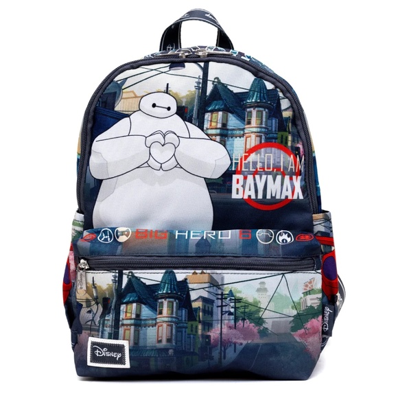 WondaPop x Disney's Big Hero 6 Nylon Adjustable Straps Everyday Mini Backpack - Picture 1 of 4